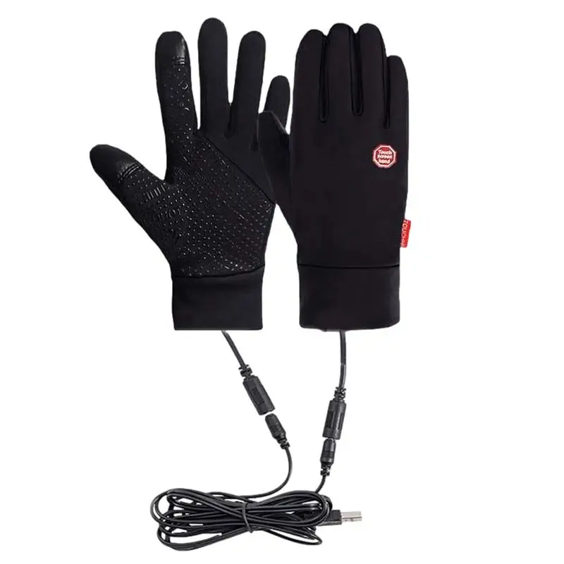 

Heating Gloves Winter Hand Warmer Electric Thermal Gloves Waterproof Heated For Cycling Motorcycle Bicycle Ski Outdoor Riding