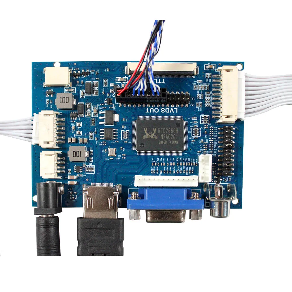 12.3 بوصة Lq123k3lg01 1280x480 شاشة Lcd بار شاشة Lcd تعمل باللمس مع لوحة عكس Hd-Mi Vga Av1 Av2