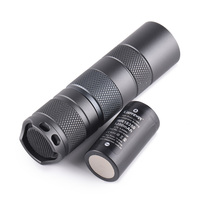 18350  version Convoy S2+ Gray 519A 18350 flashlight,with battery inside