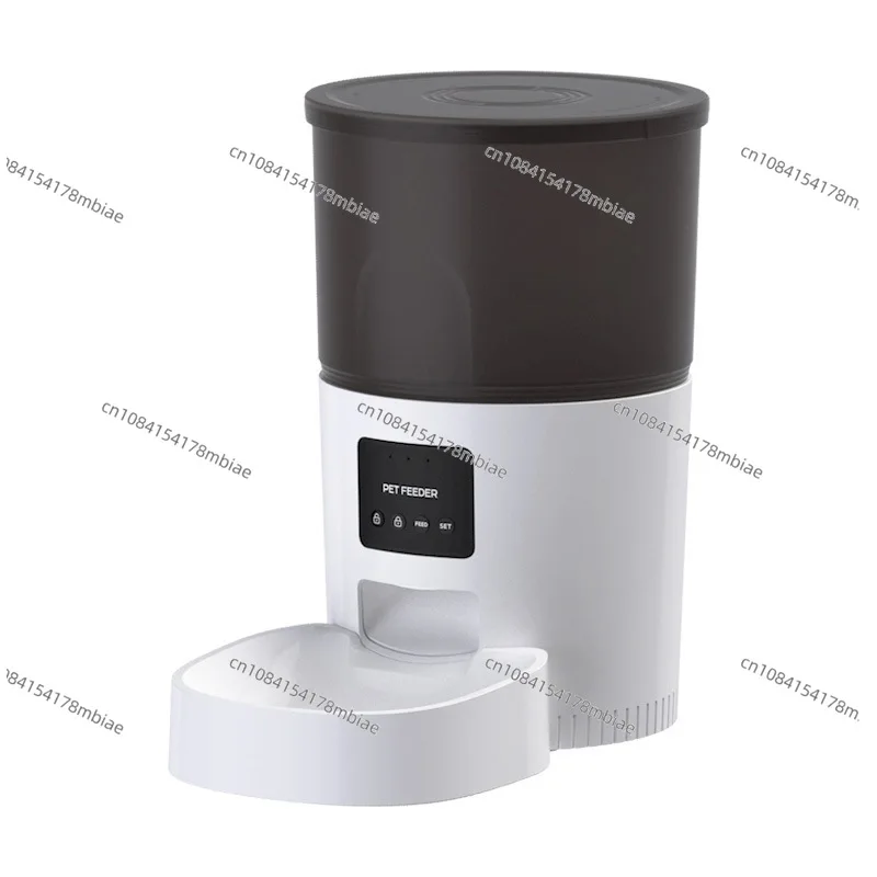 Pet Feeder Remote Feeding WiFi Intelligent Allocation, Two-way Audio Timing