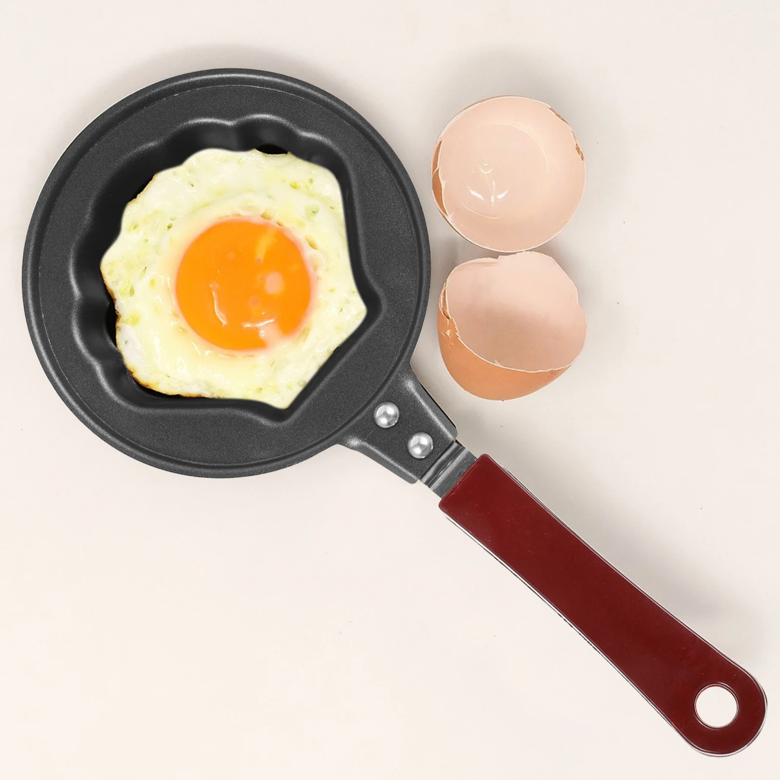 

Mini Frying 12cm Pancake Pan Kids Nonstick Kids Pancake Molds Griddle Egg Breakfast Portable Shell Shaped Cookware Travel