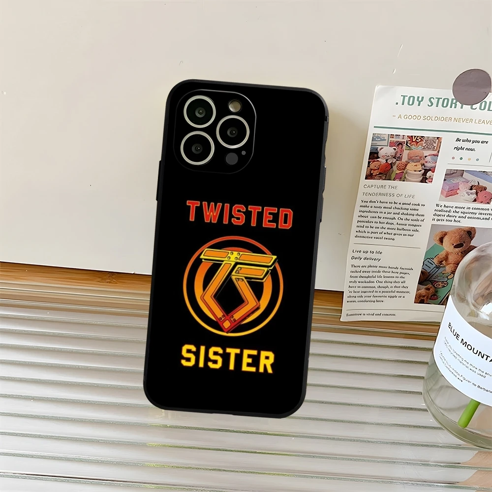 Twisted Sisters Phone Case Fundas for iphone 13 11 15ProMax 14 12 16 Pro Xs Max Mini Xr X Plus Coque