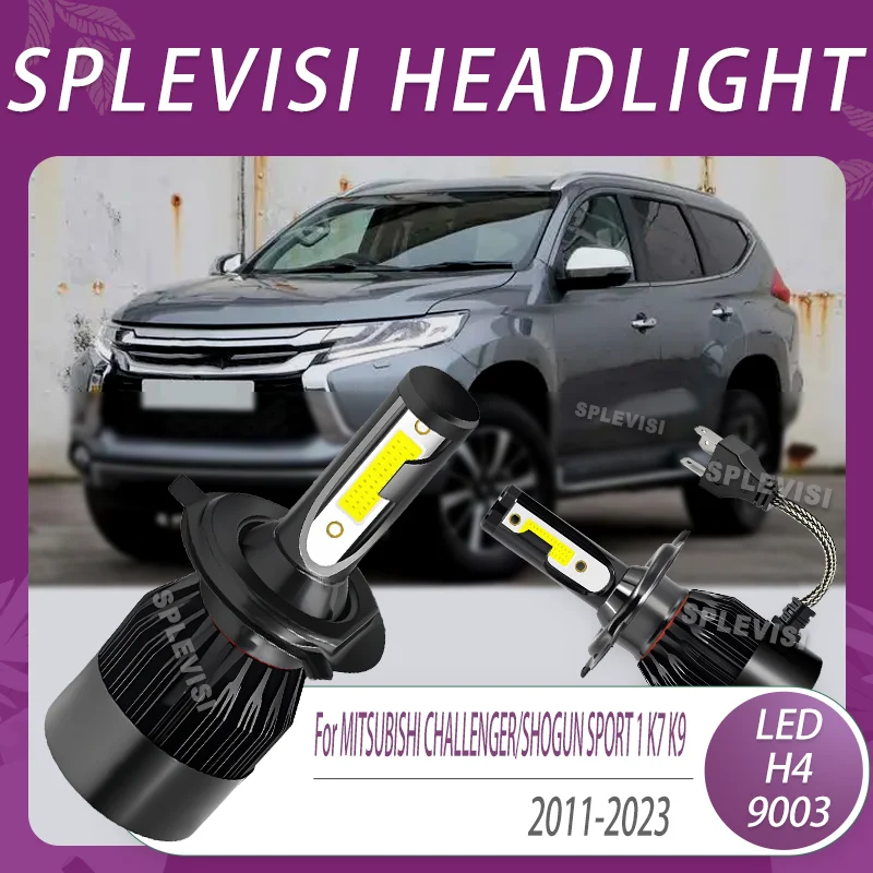 

LED Headlight High Low Beam COB Chip For MITSUBISHI CHALLENGER/SHOGUN SPORT 1 K7 K9 2011 2012 2013 2014 2015 2016 2017 2018-2023