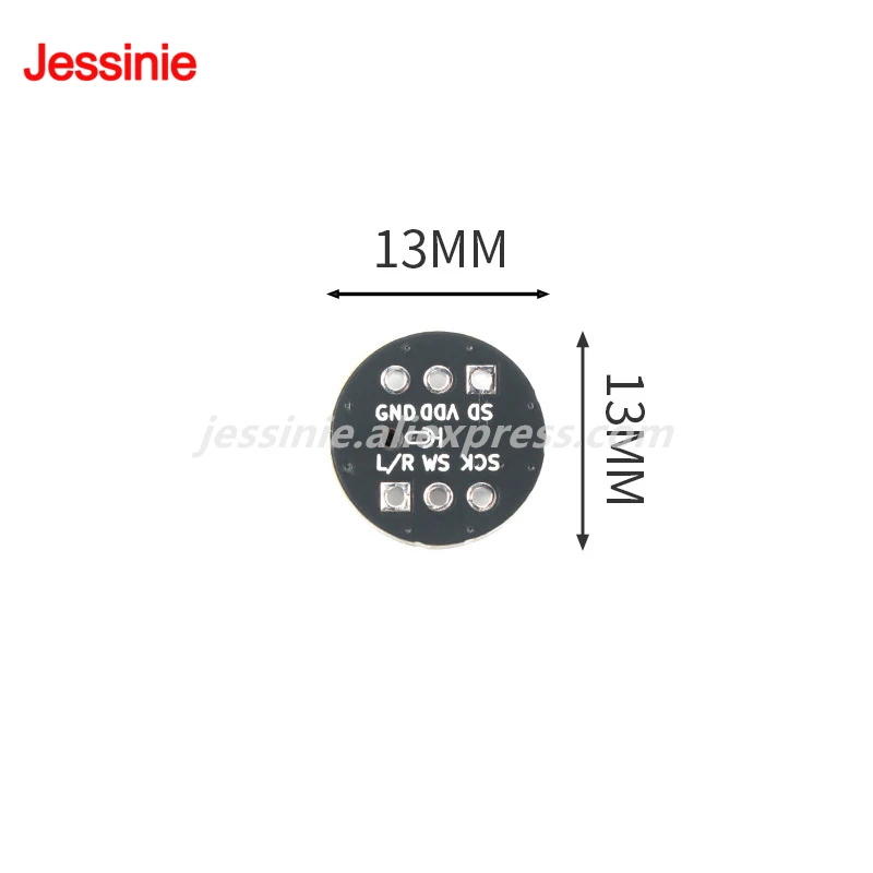 1-10 قطعة صغيرة جدا ICS-43434 INMP441 وحدة ميكروفون متعددة الاتجاهات I2S MEMS عالية الدقة 24 بت منخفضة الطاقة ل ESP32