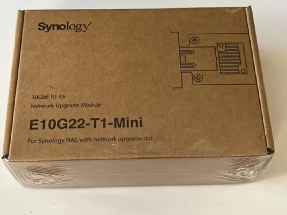 Synology E10G22-T1-Mini RJ45 10GbE RJ-45 شبكة ترقية وحدة ل Nas DS923 + DS723 + RS422 + DS1522 +