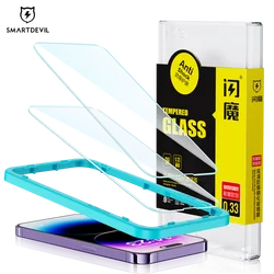 SmartDevil Screen Protector For iPhone 14 11 12 13 Mini Pro Max Tempered Glass X 8 7 Plus XS XR Non-full Cover Front Film