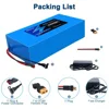 Aleaivy 48V 16Ah Ebike 배터리 30A BMS 350W 500W 750W 1000W 모터 18650 셀 리튬 팩 전자 자전거 자전거 전기 스쿠터 4