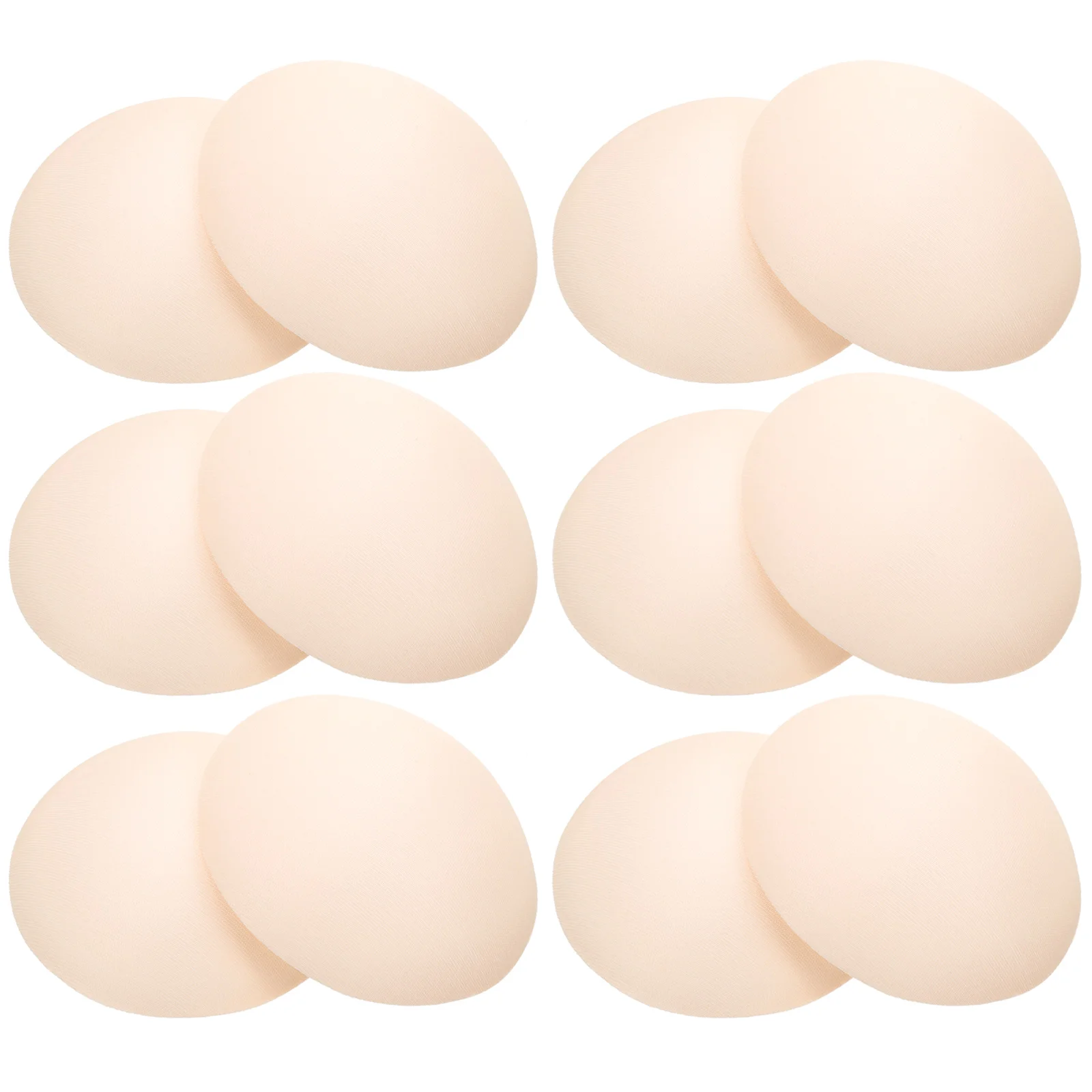 3 Pairs Breast Pads Bra Inserts Padded Sponge Yoga Clothes Push up Black Pushup