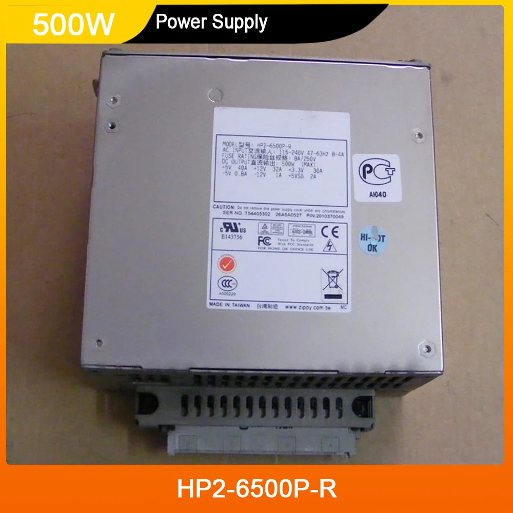 HP2-6500P-R 500W Server Network Machine Power Supply