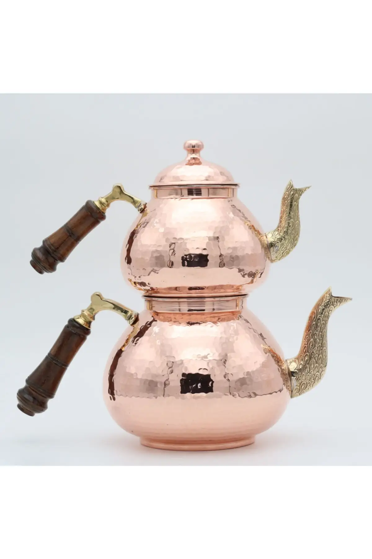 DOLBOVI custom hand tattoo Mega size thick copper teapot Cooper Tea Pots Handmade