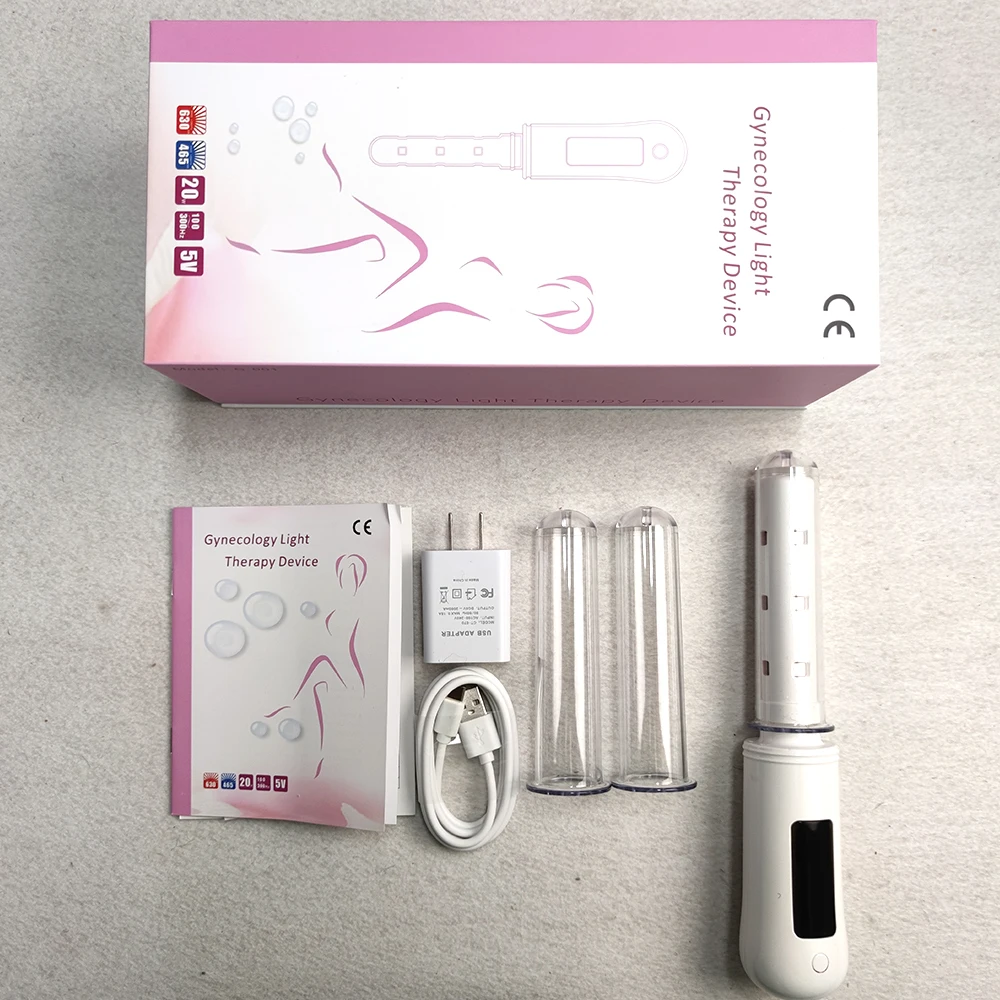 At-Home Cold Laser Pelvic Floor Muscle Stimulator – Vaginal Exerciser for Women, Relieves Incontinence & Tightens