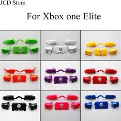 1 Set per Controller di gioco Xbox One Elite LT RT LB Button Kit di riparazione della finestra anteriore, accessori per paraurti da allenamento