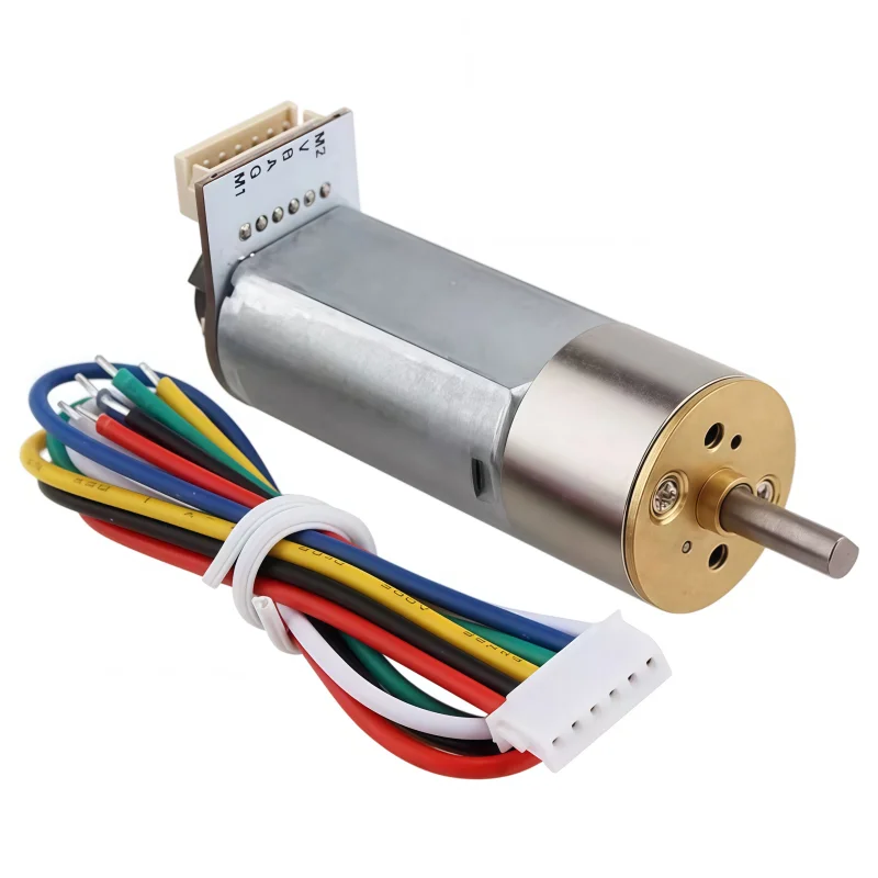 CHR-GM16-050ABHL Encoder Deceleration Motor, Dual-phase Speed Measurement, 6V/12V D-shaped Shaft Motor