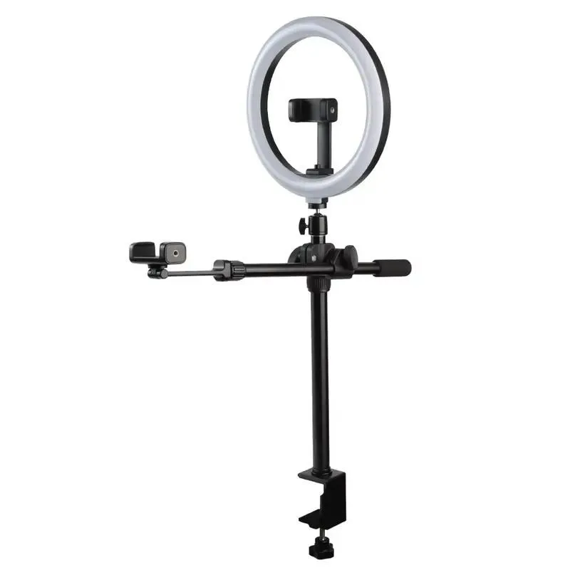 for Desktop Light Emitting Diode Studio Filled Ring Light Kit with Phone Holder for Live Video Video Blog Photography