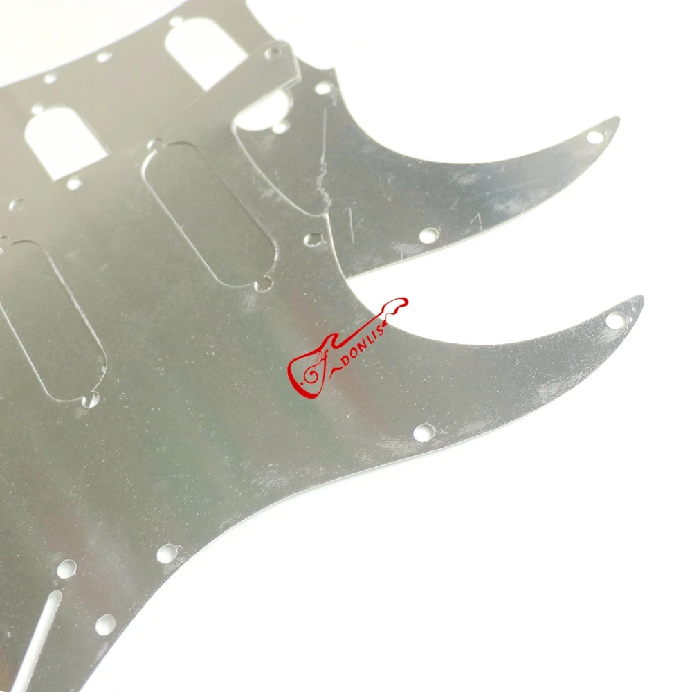 Donlis 0.3mm رقيقة التأريض SSS الألومنيوم ST الغيتار Pickguard المستخدمة لحارس التدريع