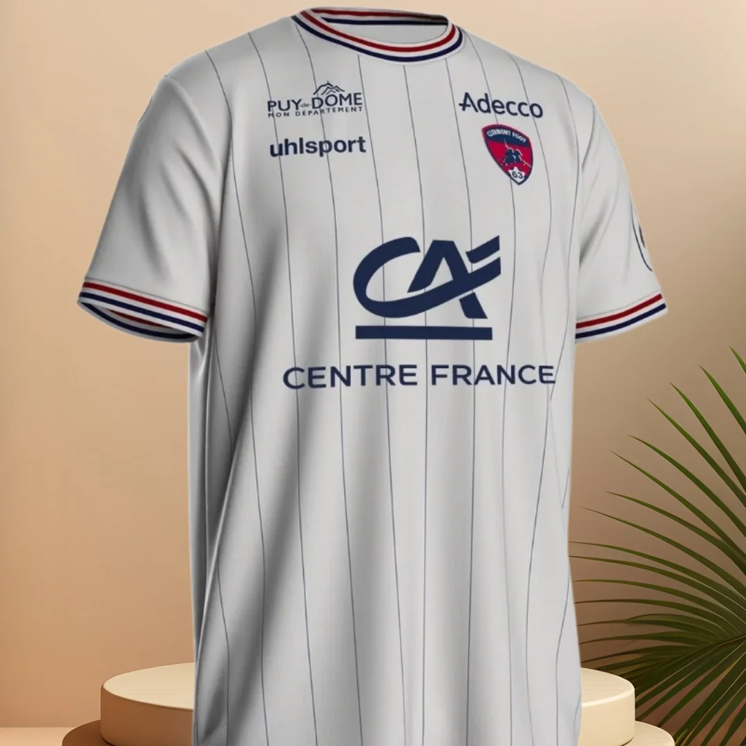 

Футболки для пляжного серфинга Clermont Home Jerseys, мужские быстросохнущие дышащие футболки, футболки Clermont Away Jerseys, спортивный топ для футбольных тренировок