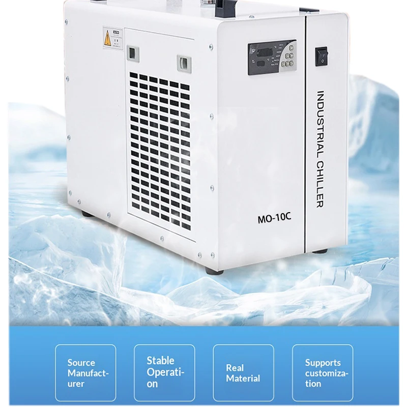 

Compact Rack-Mount Optional UV Laser Cooler ±0.2°C Precision Chiller Unit