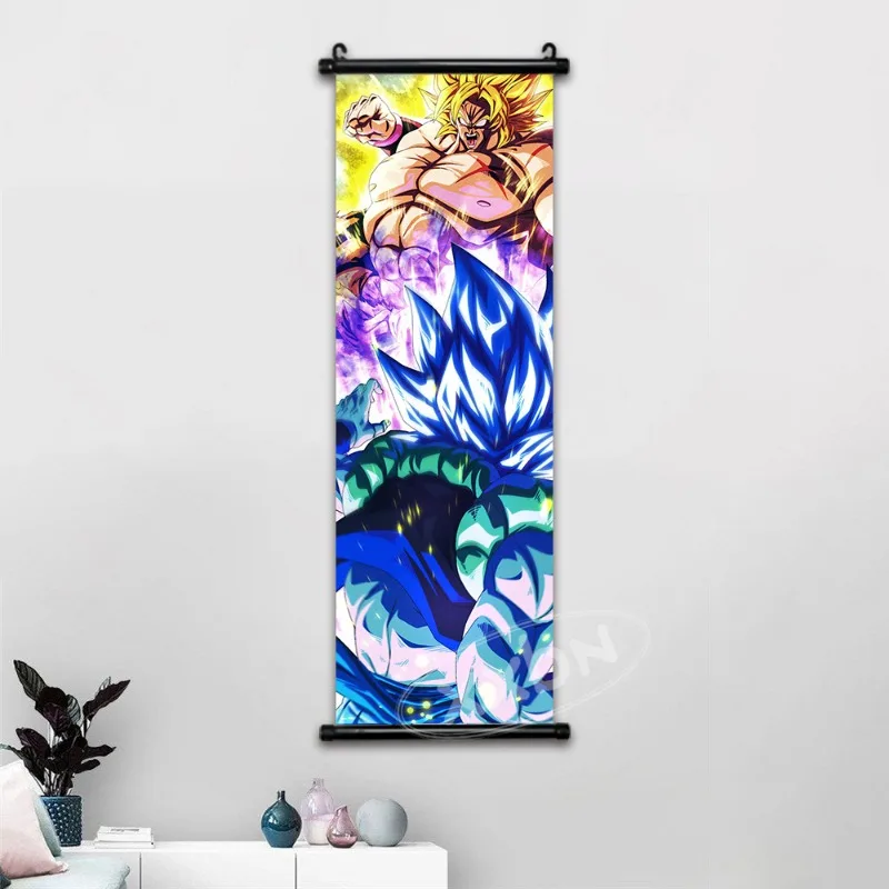 Anime Canvas Pictures Dragon Ball Z Home Decoration Paintings Cartoon Gohan Poster HD Prints Saiyan Wall Art Vegeta Living Room