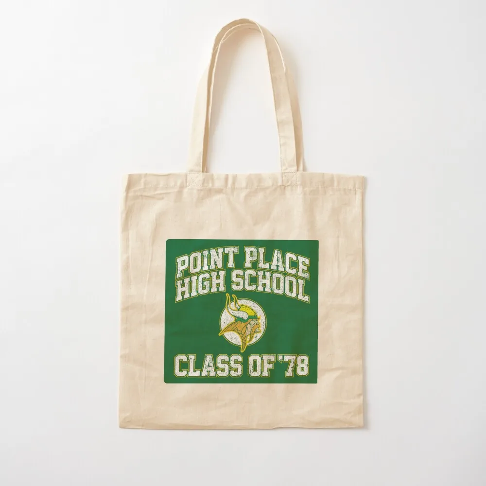 Point Place High School Class of 78 Tote Bag reusable grocery bags female bag foldable reusable bag