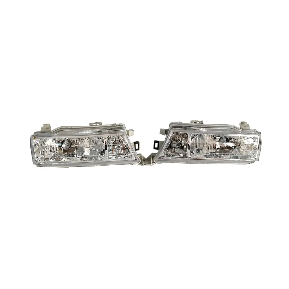 A Pair Car Headlight Crystsal Lens Total For Toyota Chaser GX90 JZX90 LX90 JZX93 1992 1993 1994 1995