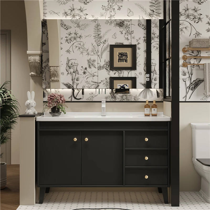 Partitions Disinfecting Bathroom Cabinet Living Room Makeup Vanity Bathroom Cabinet Perfume Gadgets Gabinete Trendy Furniture