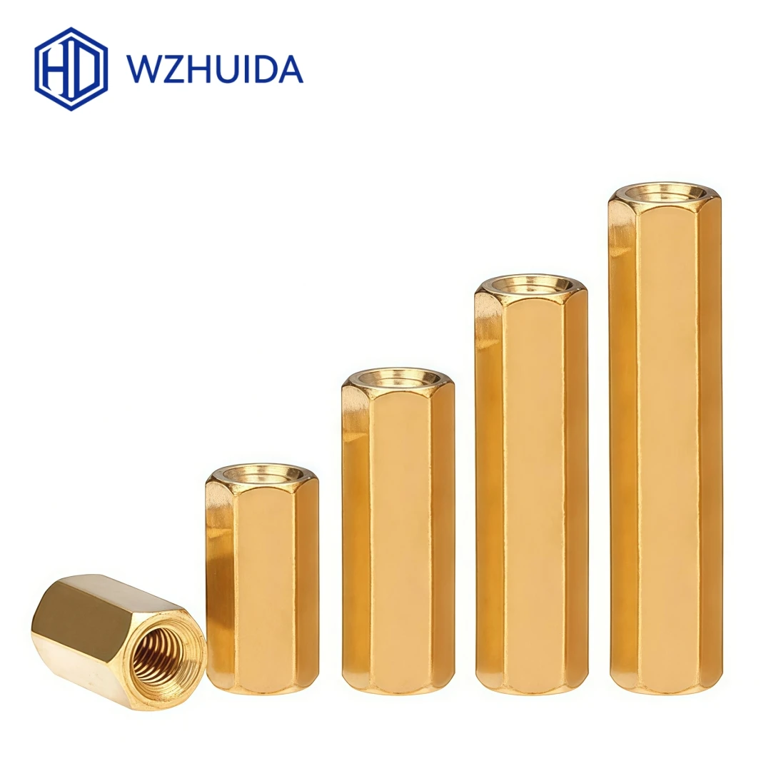5-50pcs Double Pass Hex Brass Female Standoff Pillar Stud M2 M2.5 M3 M4 M5 Mount Spacer Hexagon PCB Motherboard Nut Hollow