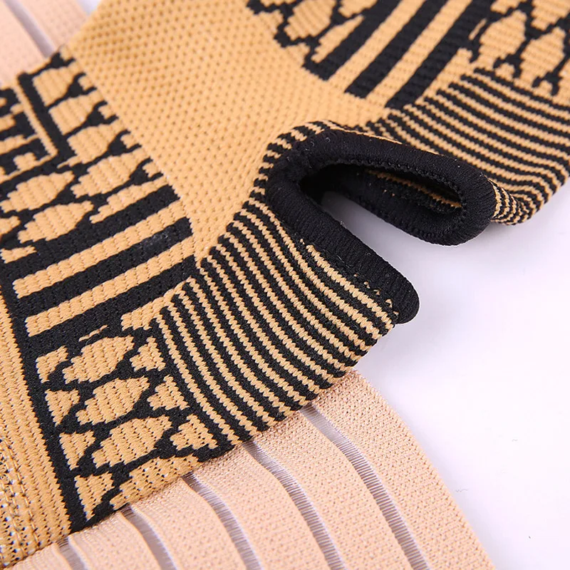 High Elastic Compression Ankle Bandage Brace Support Sports Gym Ankle Brace Foot Protective Gear for Sports Basketball Soccer