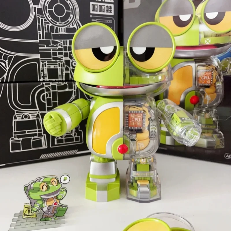 Armure en fer petit trésor Kabuda Semi mécanique grand Volume cafard en bois Bully requin Chili Anime jouet