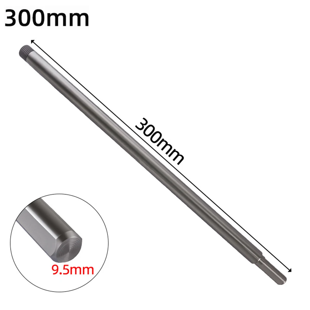 삼각형 핸들 홀 톱과 호환되는 연장 막대 9 9 4mm 직경 목공 및 금속 가공 작업에 적합