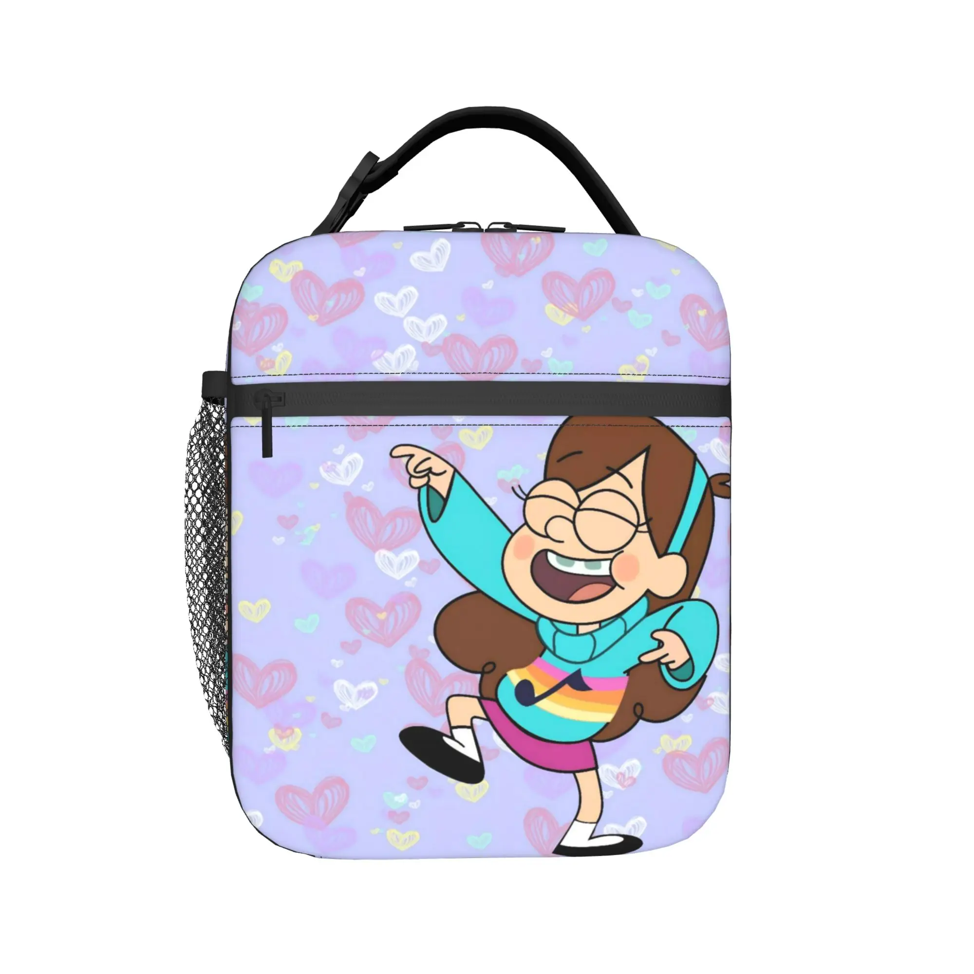 G-Gravity Falls Merch Insulated Lunch Bag For School  Storage Food Boxes Reusable Cooler Thermal Lunch Boxes