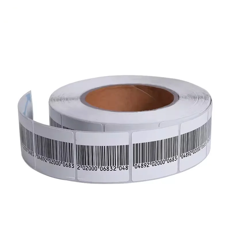 1000Pcs/roll Shopping Malls And Supermarket 8.2 mhz Security Labels Loss Prevention Security Label 40*40mm RF Label
