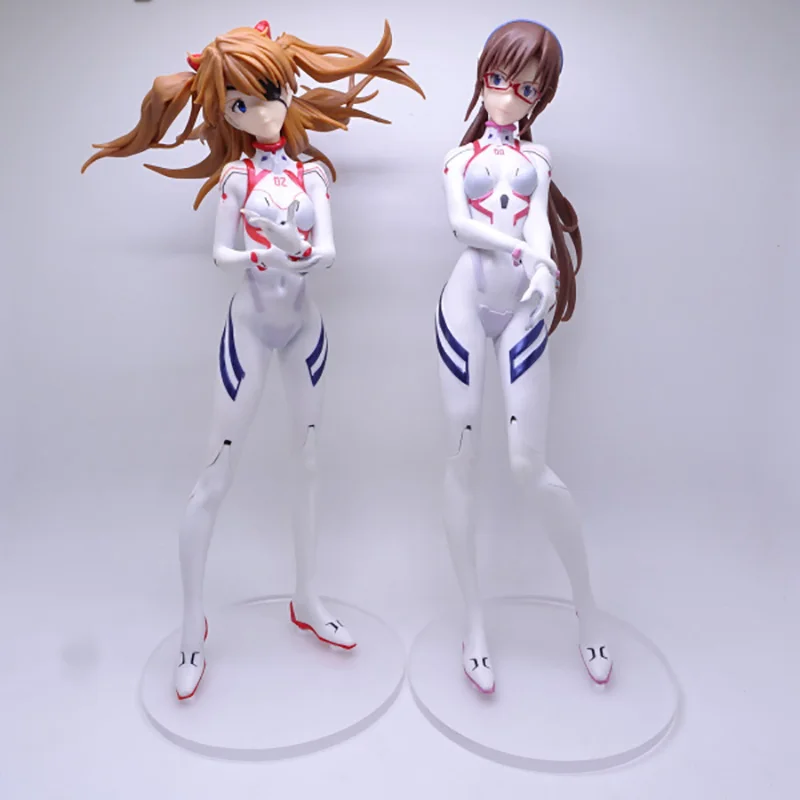 Neon Genesis Evangelion EVA Action Figure Asuka Langley Soryu Mari Makinami Illustrious Anime Lovely Figure Model Bulk Toys