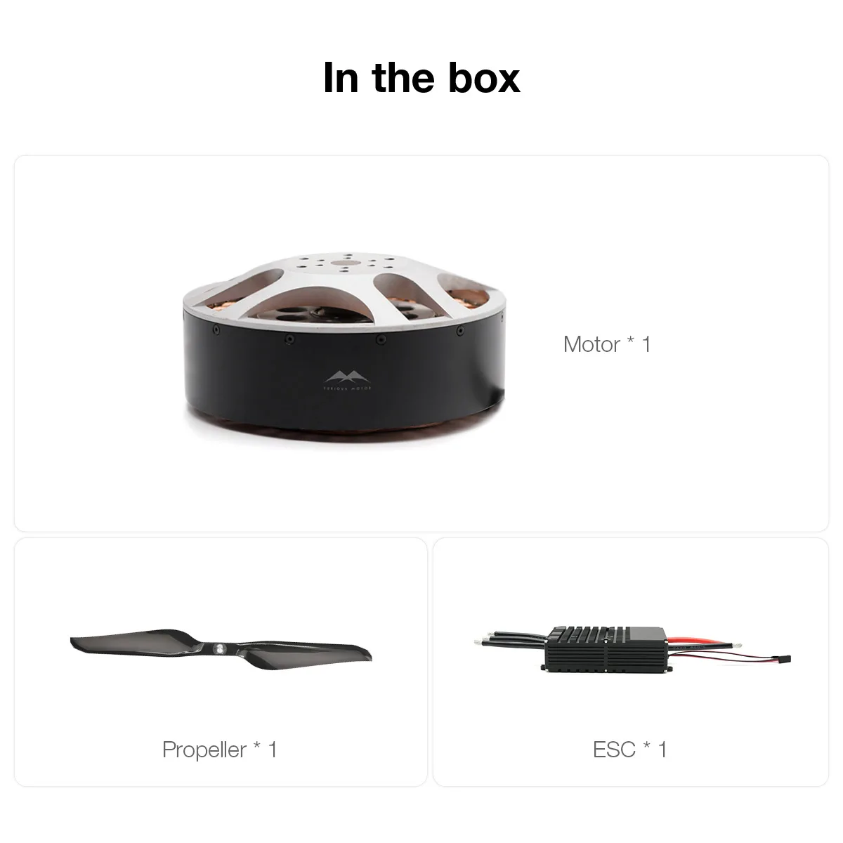 2026 Furious Motor 15470 Brushless DC Motor 50KG Thrust Explosion-Proof Unmanned Air-craft Quadcopter Hexacopter Propulsion Kit