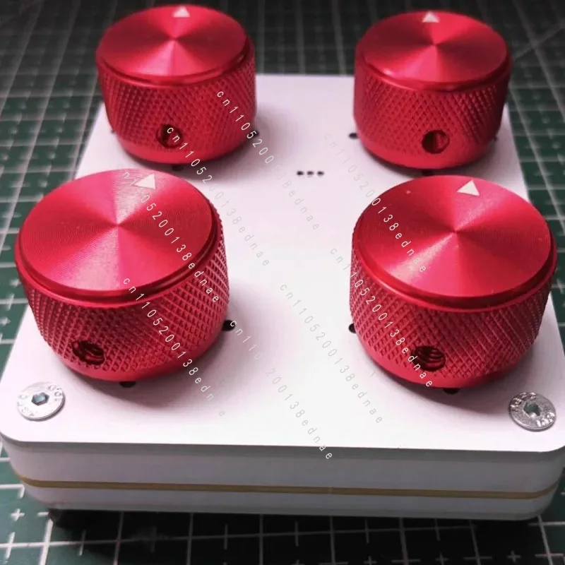 4 knobs custom CC information volume USB-C interface music host software controller