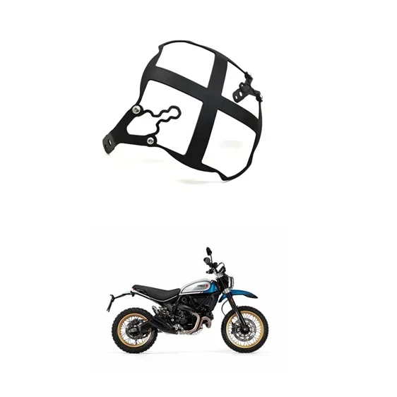 FOR DUCATI Scrambler 400 800 1200 Motorcycle Accessories Stainless steel Headlight Guard Cover  Scrambler400 Scrambler800