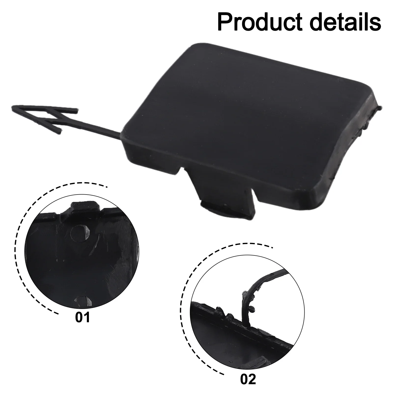 

Пластиковая крышка фаркопа для переднего конца транспортных средств Journey и Crossroad от года моделей от 11 до 19 Ref 1TX87TZZAB