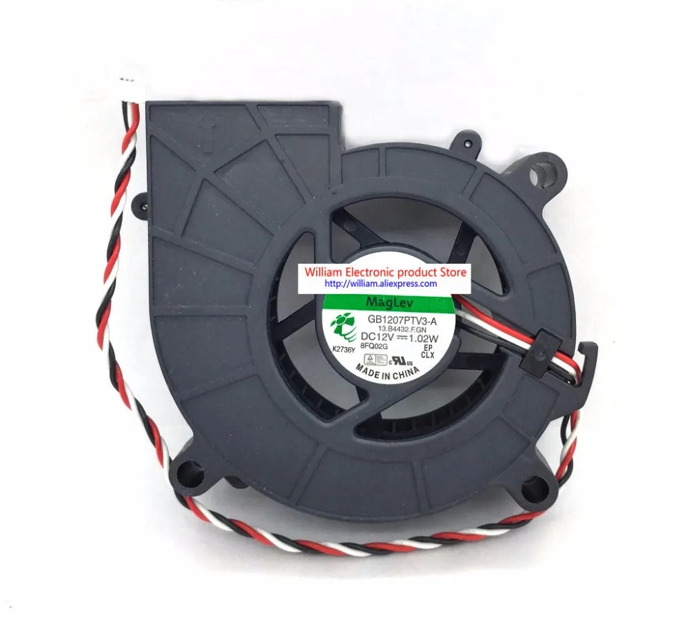 New Cooling Fan for Projector GB1207PTV3-A F.GN DC12V 1.02W 70*25MM 3 Lines Tachometer Signal