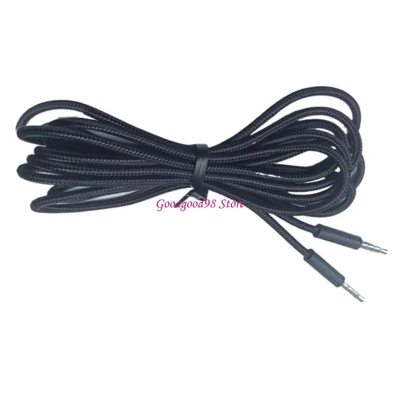 

Flexible Headphone Extension Cord for G633 G933 Earphones Perfectly Nylon Cable W8EC