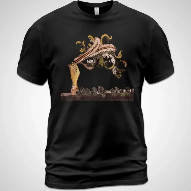 Cotton T shirt Funeral Rock Music Arcade Fire Win Butler Regine Chassagne