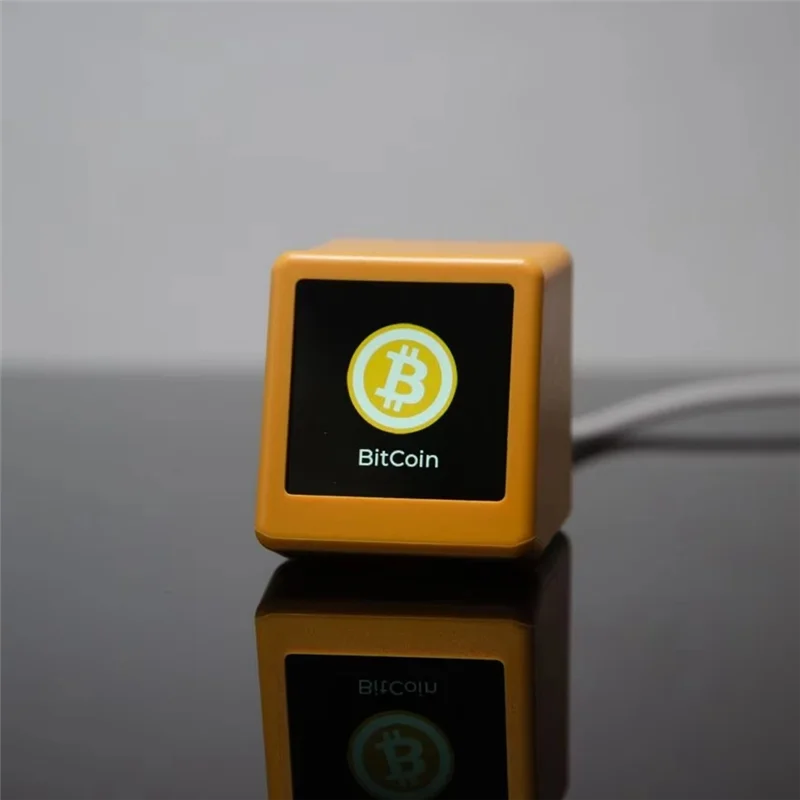 تخفيضات الصيف المحدثة حديثًا على ساعة الطقس الذكية واي فاي معدل تبادل الأسهم عرض تتبع سعر العملة المشفرة بيتكوين