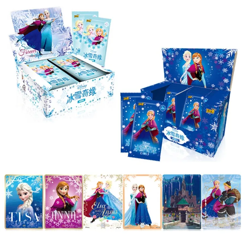 

KAYOU Frozen The Snow Queen Ledeno Kraljestvo Card Elsa Anna Princess Cards Collect Rare Card Children's Toy Holiday Gifts