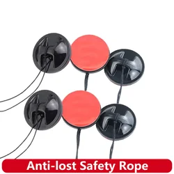 Anti-lost Safety Rope Adhesive Safety Tethers For GoPro Hero 13 12 11 10 9 SJCAM SJ4000 AKASO DJI Osmo Action Camera Accessories