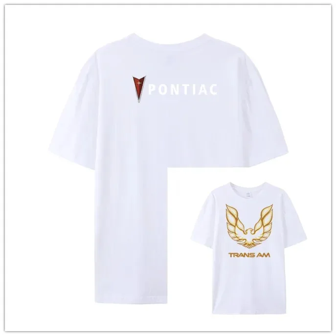 2024 New Summer Men\'s Casual Print T-Shirt Fashion T-shirt Trans Am Men\'s Casual Fashion T-shirt