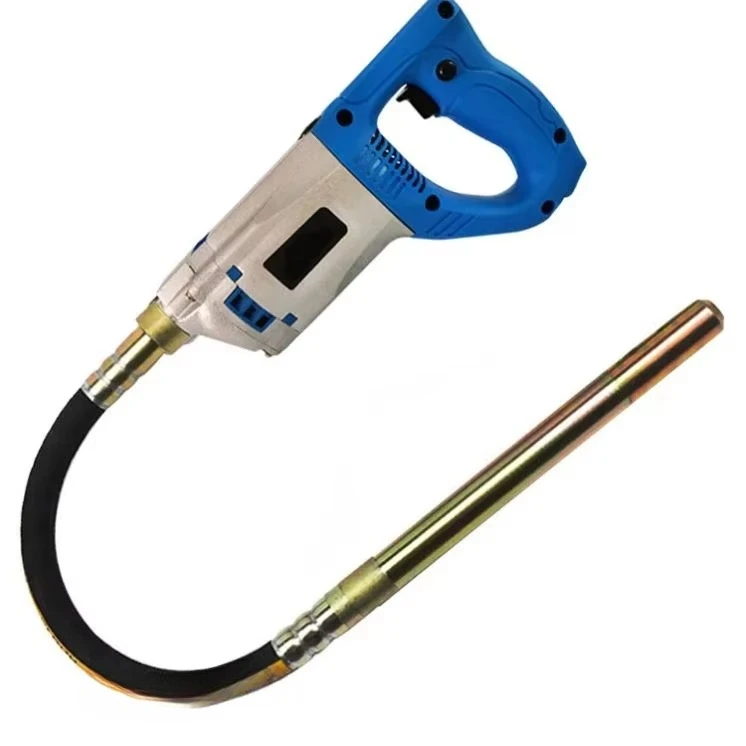 1800W Portable Professional Electric Concrete Poker Vibrator with Engine 220V Internal Hand Vibrator High Speed 1 Year Warranty