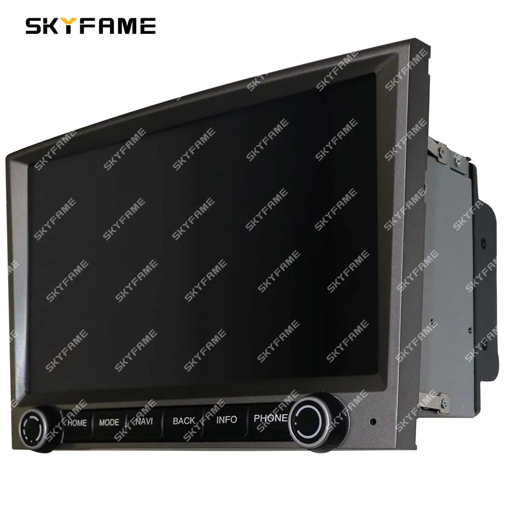 إطار SKYFAME-محول Fascia ، جهاز فك ترميز صندوق Canbus ، راديو أندرويد ، طقم لوحة تركيب لوحة ، Porsche ، Box ، Cayman