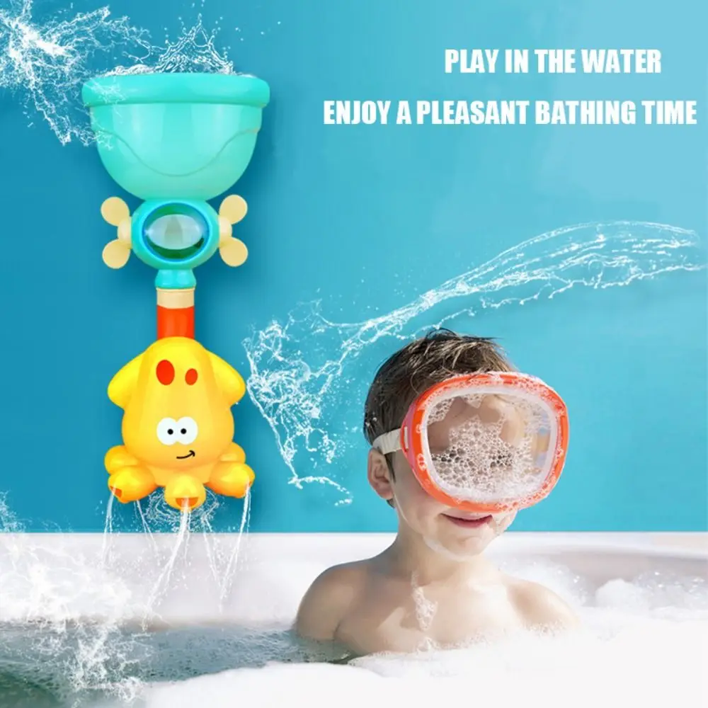 

Suction Cup Dinosaur Egg Shower Toys Educational Outdoor Universal Water Wheel Water Toy Sensory Play Water Slide Marine