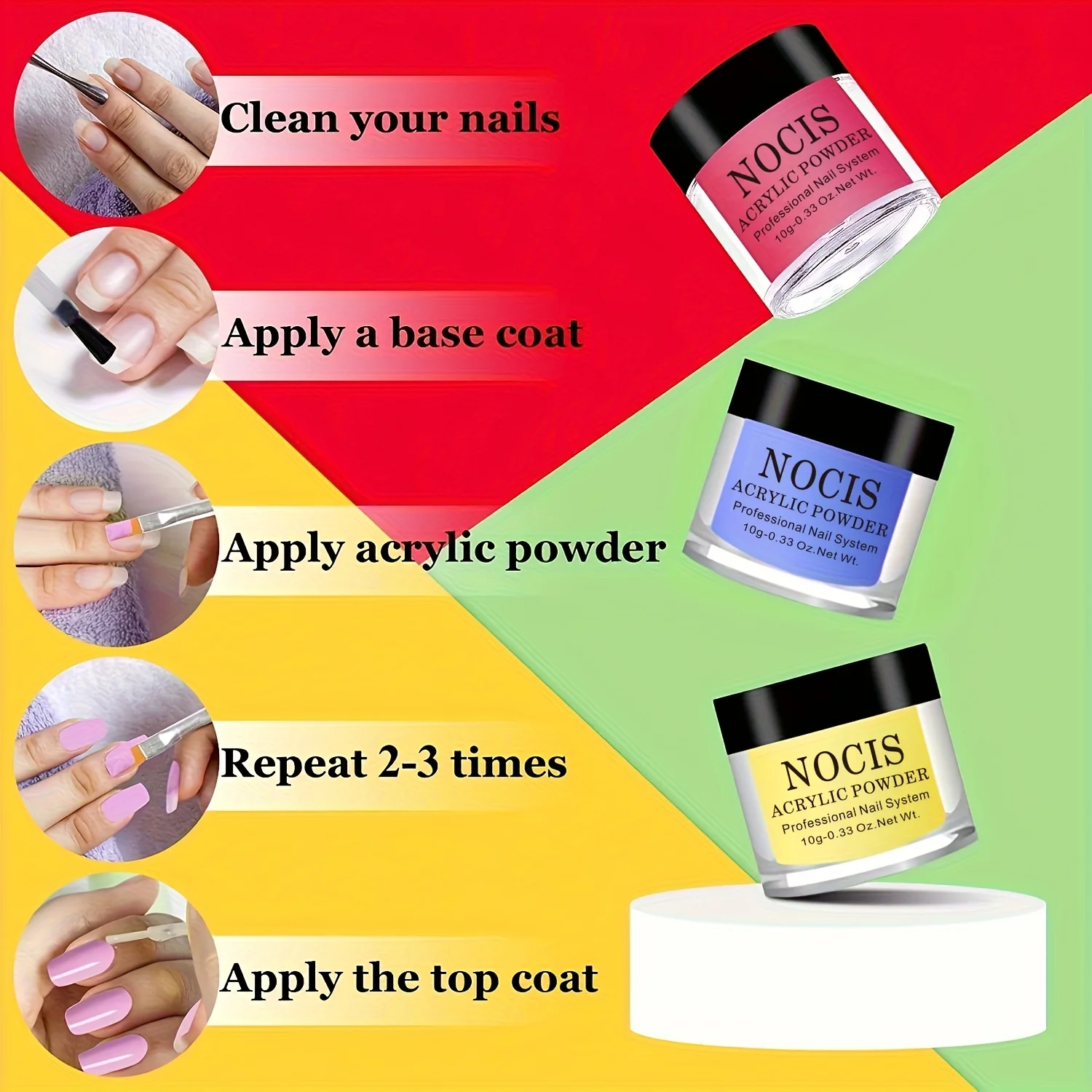 24色アクリルネイルパウダーセット、アクリルパウダーセット、ネイルDIYアートデザイン、Youdaoplaceholder0ネイルアート3Dネイルスカルプチャーフレンチ