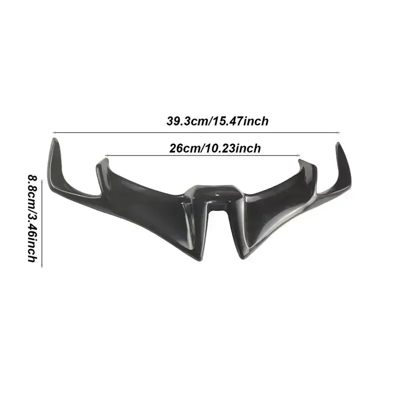 Motorcycle Winglets Front Fairing Aerodynamic Winglets Fixed Wind Wing Side Spoilers Dynamic Wing Spoiler Motorcycle Accessories