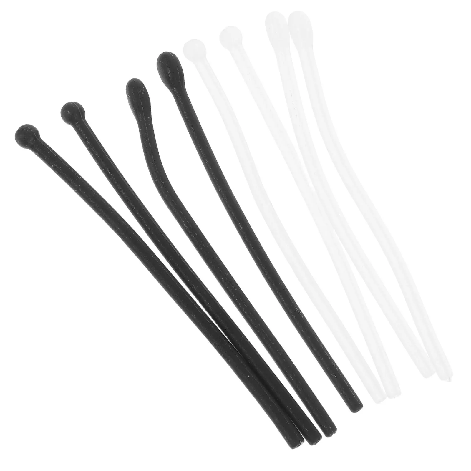 

4Pairs Anti-Slip Silicone Eyeglass Temple Sleeves Secure Glasses Ear Grips Comfortable Fit Non-Slip Temple Tips Glasses