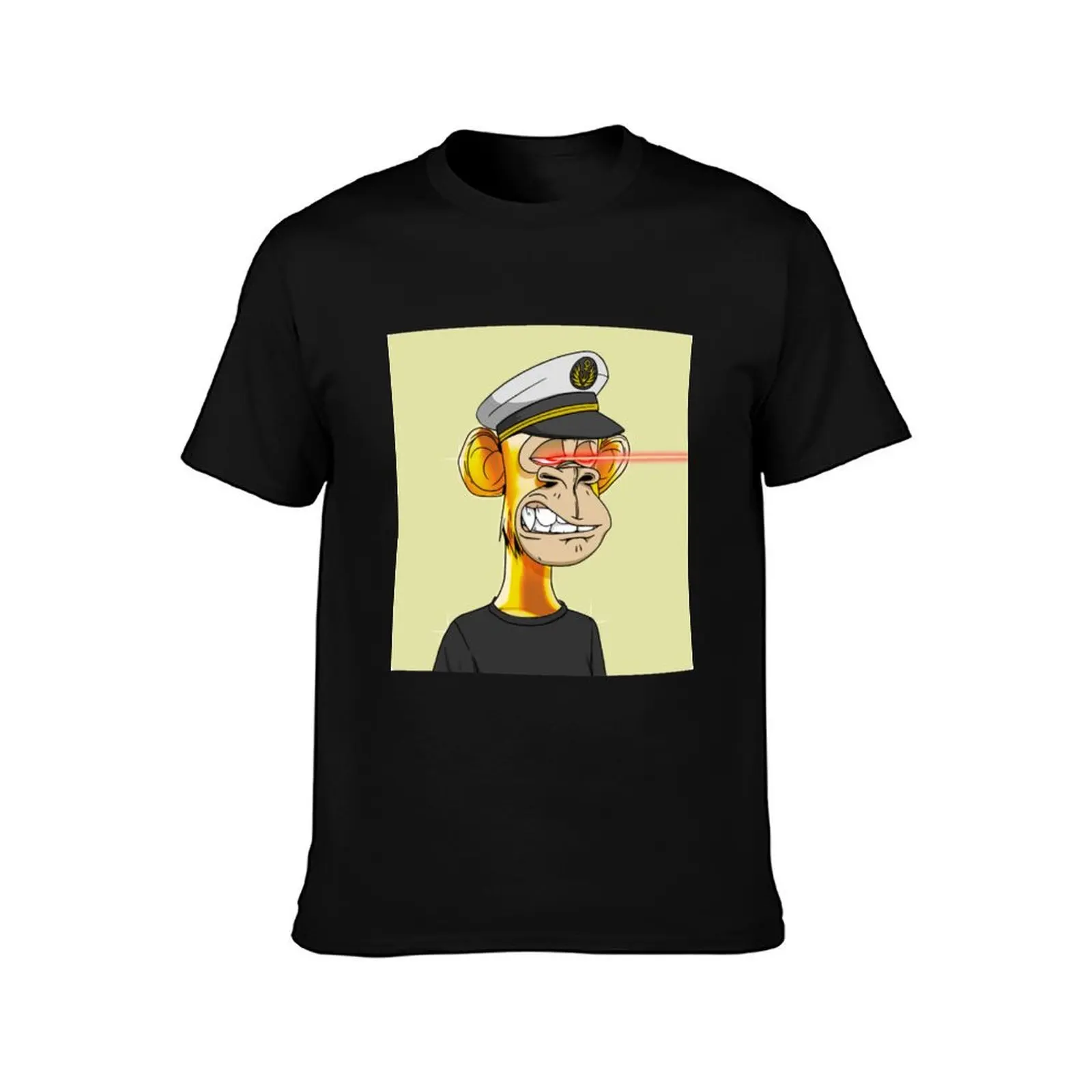 Bored Ape NFT [HI-RES] T-Shirt Comfortable Workout Short Sleeve Shirt T-Shirt